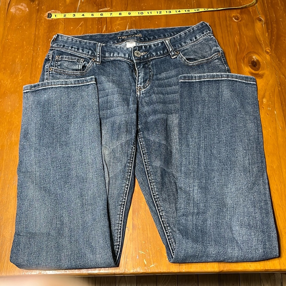 Maurice’s Original stone washed jeans 7/8 long